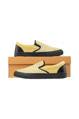 Aspen Gold Women's Slip-on Canvas Shoes (Model 019) - Objet D'Art