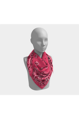 Pink Bandana Square Scarf - Objet D'Art