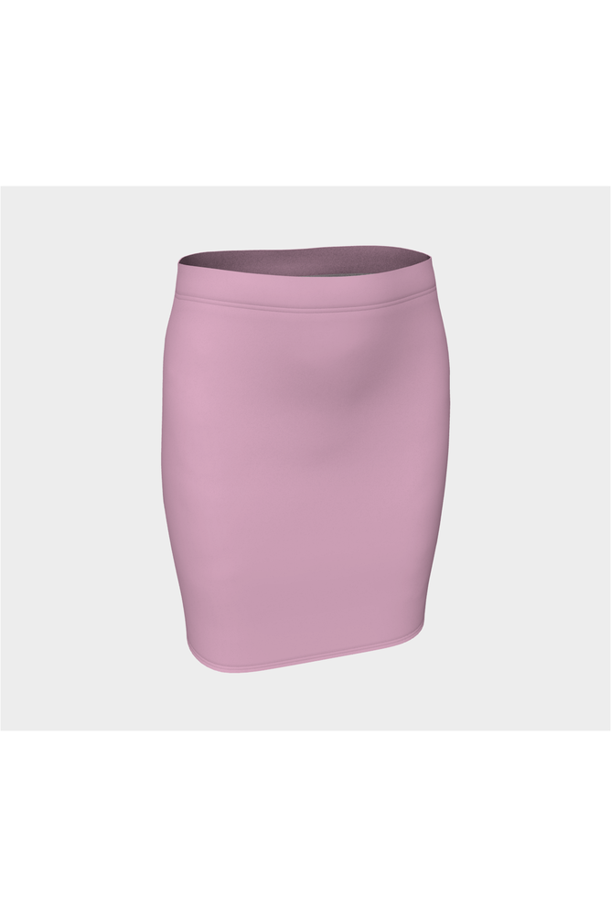 Pressed Rose Fitted Skirt - Objet D'Art