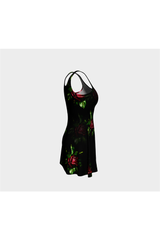 Roses Flare Dress - Objet D'Art