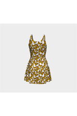 Monarch Butterfly Flare Dress - Objet D'Art