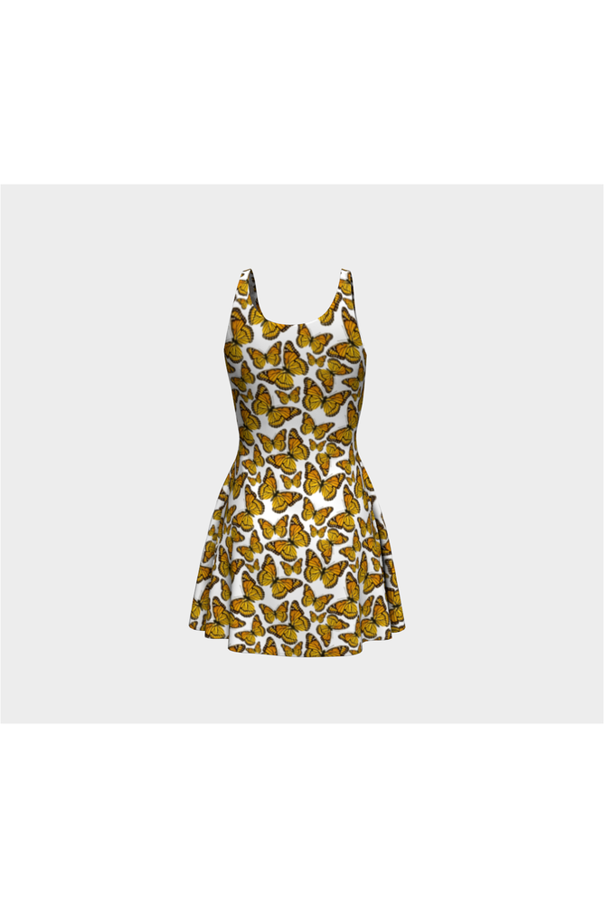 Monarch Butterfly Flare Dress - Objet D'Art