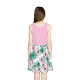 Girls' Sleeveless Sundress (AOP) - Objet D'Art