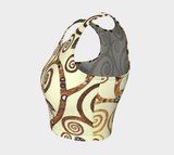 Tree of Life Klimt Athletic Crop Top - Objet D'Art
