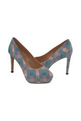 Pastel Pixels Women's High Heels - Objet D'Art Online Retail Store