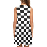 Golden Ratio Sleeveless A-Line Pocket Dress - Objet D'Art