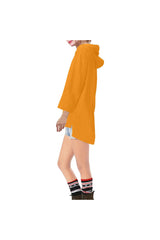 Turmeric Step Hem Tunic Hoodie for Women (Model H25) - Objet D'Art