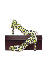 leopard print Women's High Heels (Model 048) - Objet D'Art