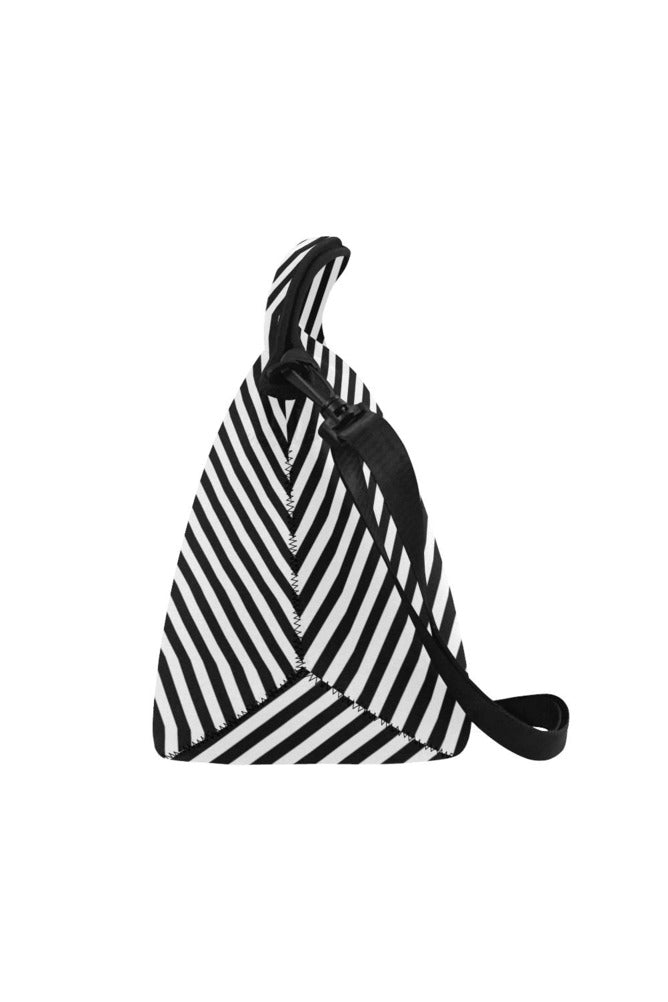 Chevron Neoprene Lunch Bag/Large (Model 1669) - Objet D'Art