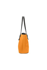 Orange Marmalade Purse Leather Tote Bag/Small - Objet D'Art