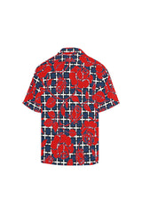rose 3 Hawaiian Shirt (Model T58) - Objet D'Art