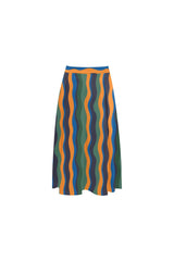 Wavy Aoede Crepe Skirt - Objet D'Art