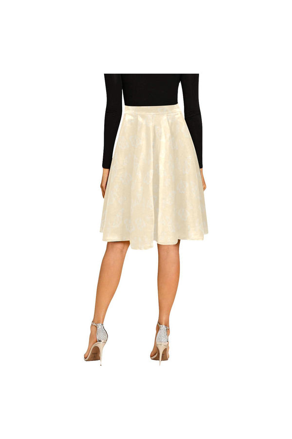 Monarch Butterflies Melete Pleated Midi Skirt - Objet D'Art