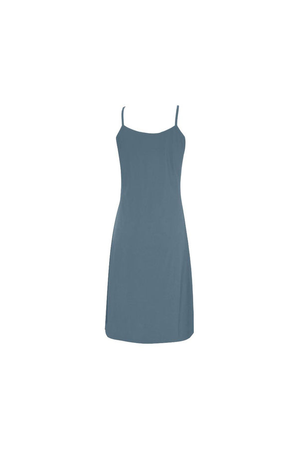 Gray D05 FRONT Alcestis Slip Dress (Model D05) - Objet D'Art