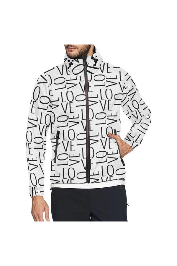 Love Is Unisex Windbreaker - Objet D'Art