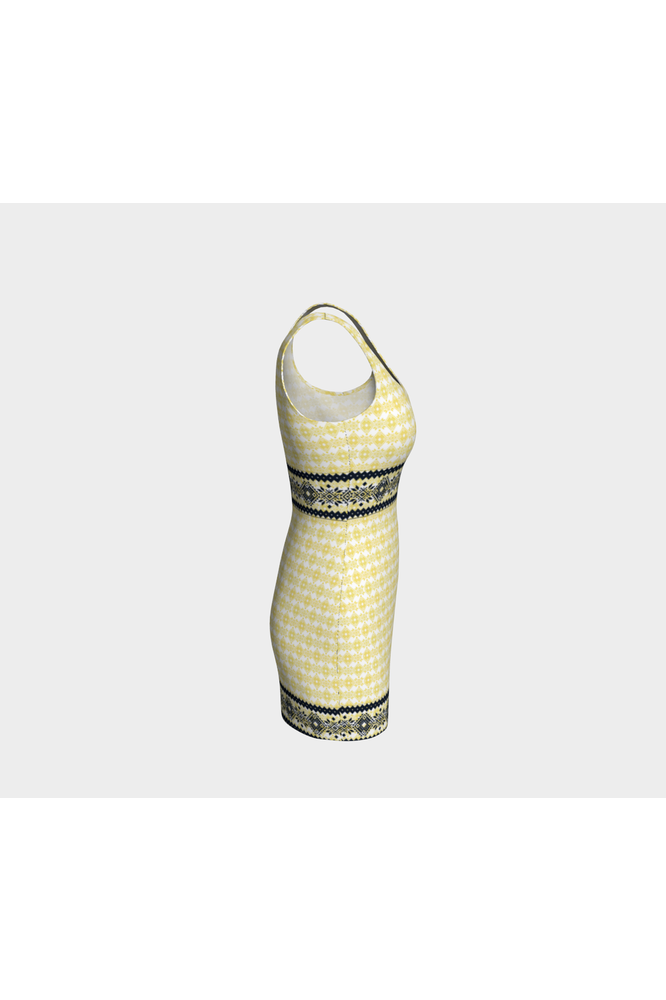 Casual & Lacey Bodycon Dress - Objet D'Art