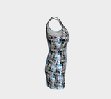 Vintage bodycon Dress - Objet D'Art
