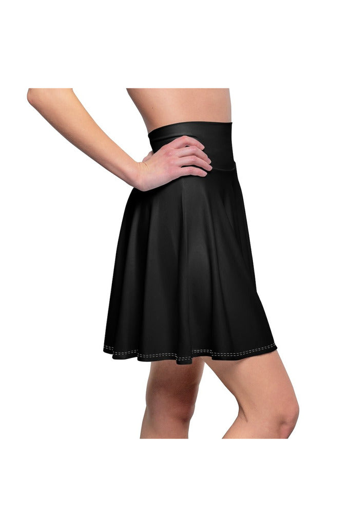 Black Women's Skater Skirt - Objet D'Art