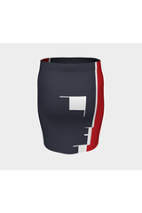 Bauhaus Emblem Fitted Skirt - Objet D'Art
