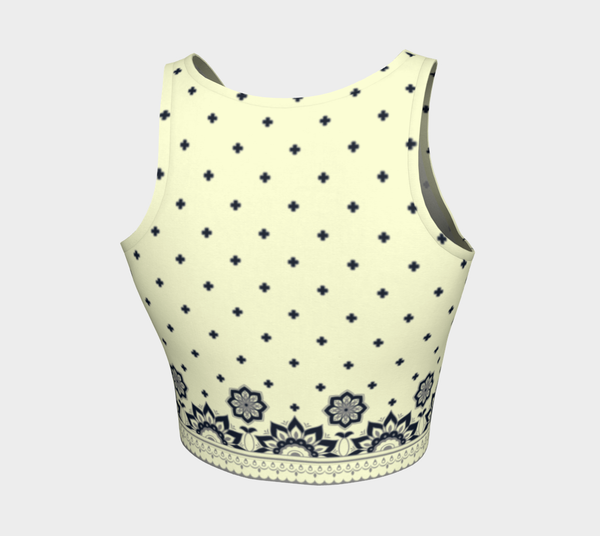 Arabesque Crop Top - Objet D'Art