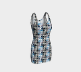 Vintage bodycon Dress - Objet D'Art
