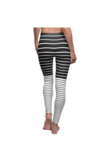 Variable Striped Women's Leggings - Objet D'Art