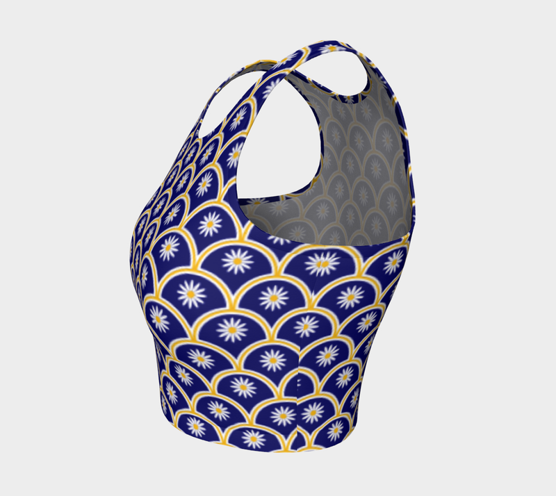 Daisies and Shells Crop Top - Objet D'Art