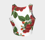 Colossal Raspberry Parfait Athletic Crop Top - Objet D'Art