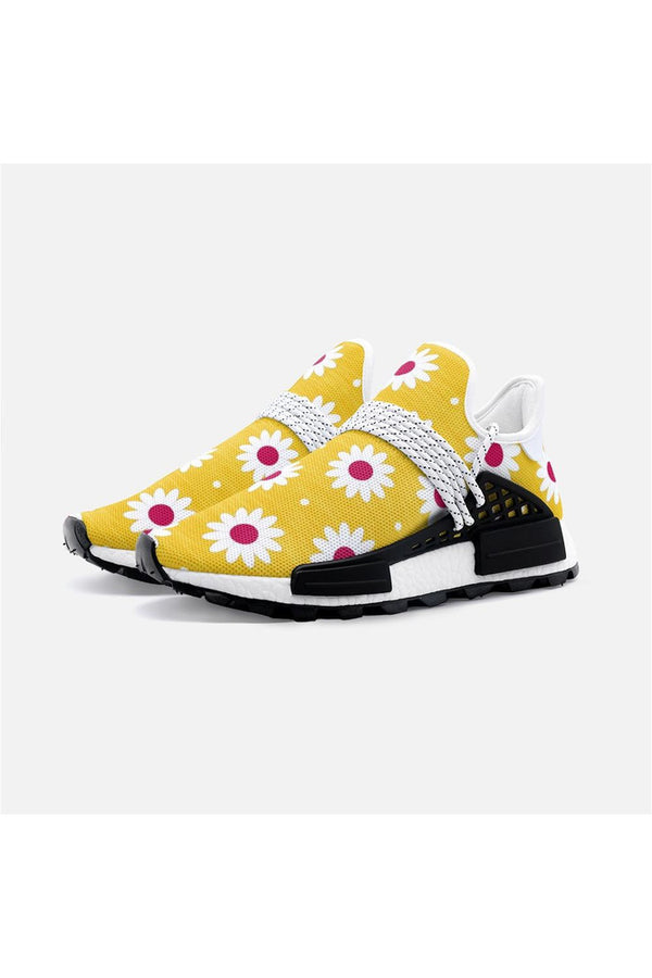 Daisy Print Unisex Lightweight Sneaker S-1 - Objet D'Art