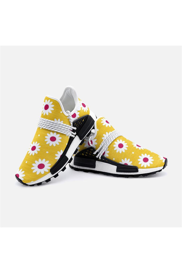 Daisy Print Unisex Lightweight Sneaker S-1 - Objet D'Art