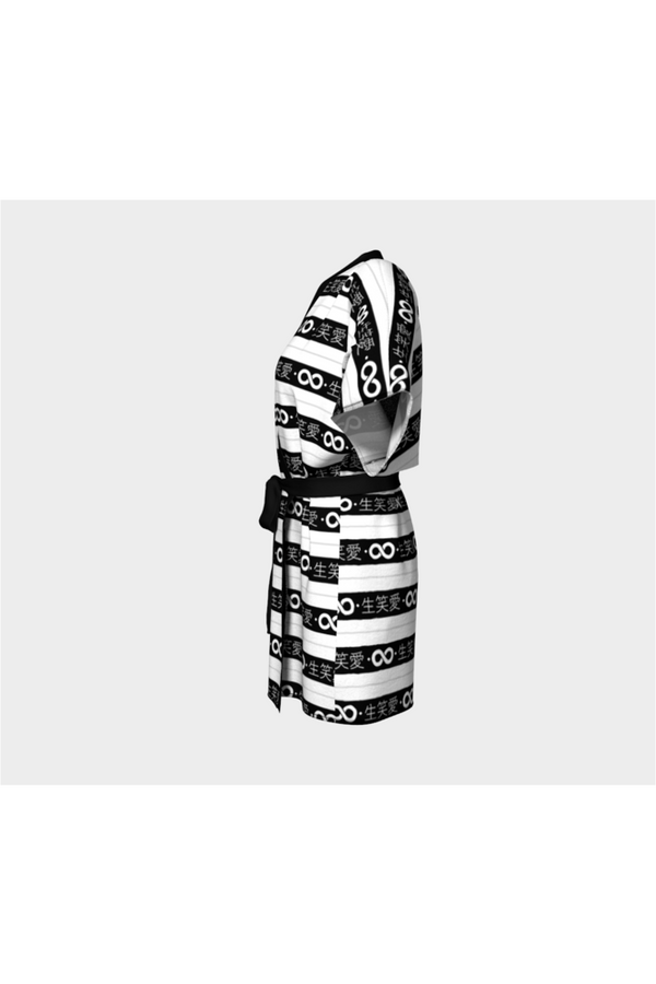 Live Laugh Love Kimono Robe - Objet D'Art