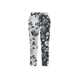selenium gray print 4 Men's All Over Print Casual Trousers (Model L68) - Objet D'Art