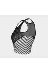 Charcoal Bandana Athletic Top - Objet D'Art