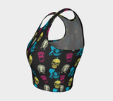 Nightmare Athletic Crop Top - Objet D'Art