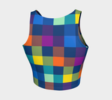 Festive Pixels Crop Top - Objet D'Art