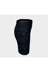 Danish Night Bird Fitted Skirt - Objet D'Art