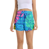 Tropical Chemistry Women's Belted Short - Objet D'Art