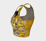 Klimt  Athletic Crop Top - Objet D'Art