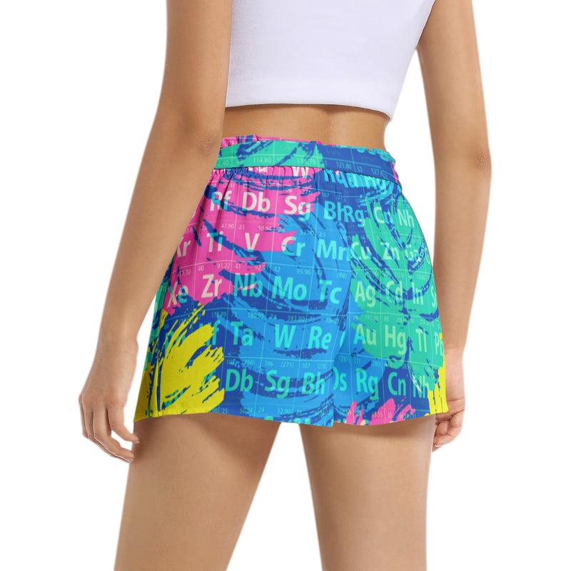 Tropical Chemistry Women's Belted Short - Objet D'Art