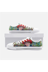 The Sisters by Renoir Unisex Low Top Canvas Shoes - Objet D'Art