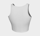 Gainsboro Athletic Crop Top - Objet D'Art