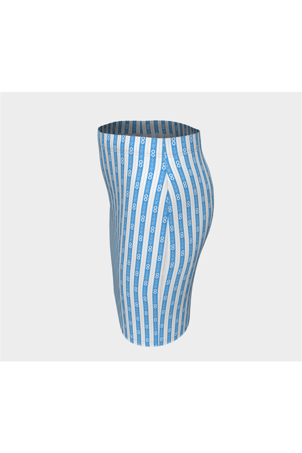 Live Laugh Love Fitted Skirt - Objet D'Art