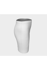 Micro Gray Matrix Fitted Skirt - Objet D'Art
