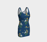 Floral Daybreak Bodycon Dress - Objet D'Art