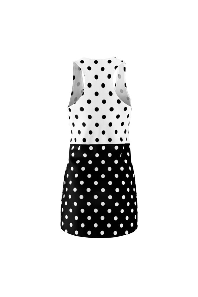 Polka-dot Women's  Racerback Dress - Objet D'Art