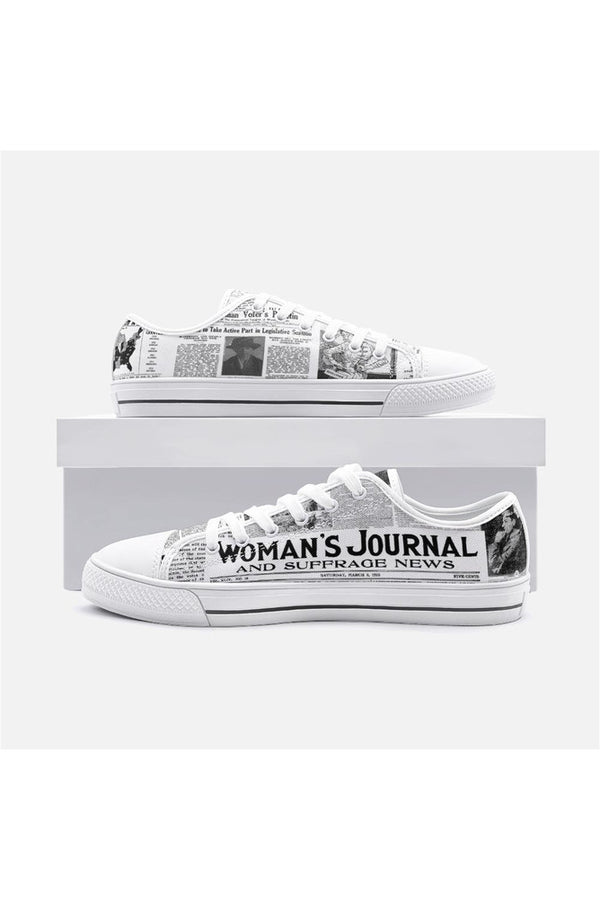 Women's Suffrage Unisex Low Top Canvas Shoes - Objet D'Art