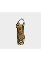 Social Distortion Bodycon Dress - Objet D'Art