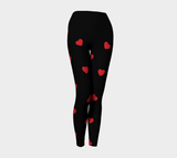 Heart Felt Yoga Leggings - Objet D'Art