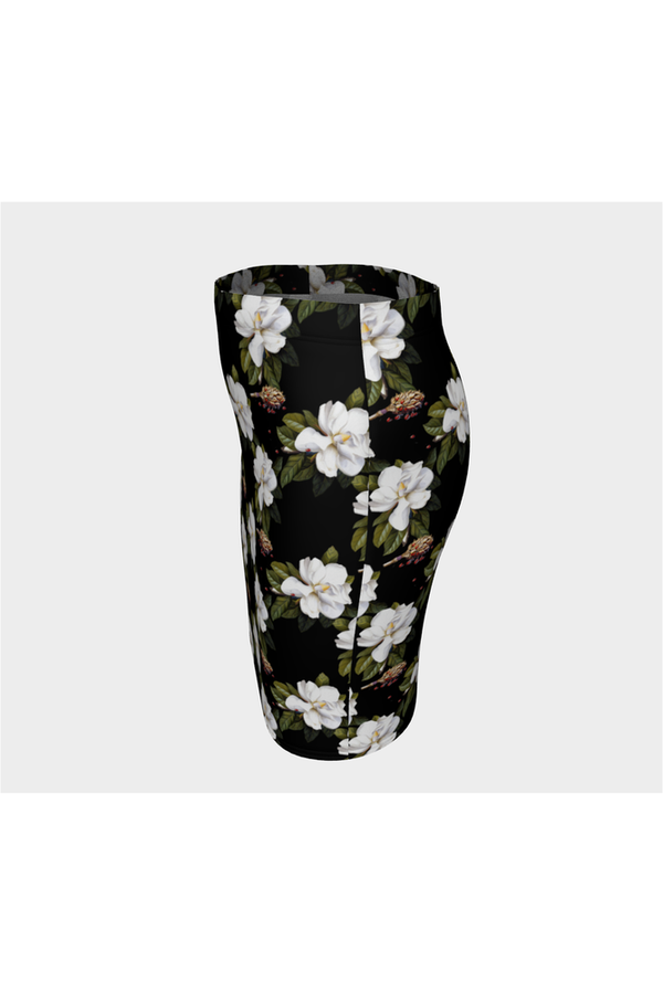 Magnolia Midnight Fitted Skirt - Objet D'Art