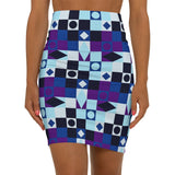 Women's Mini Skirt - Objet D'Art